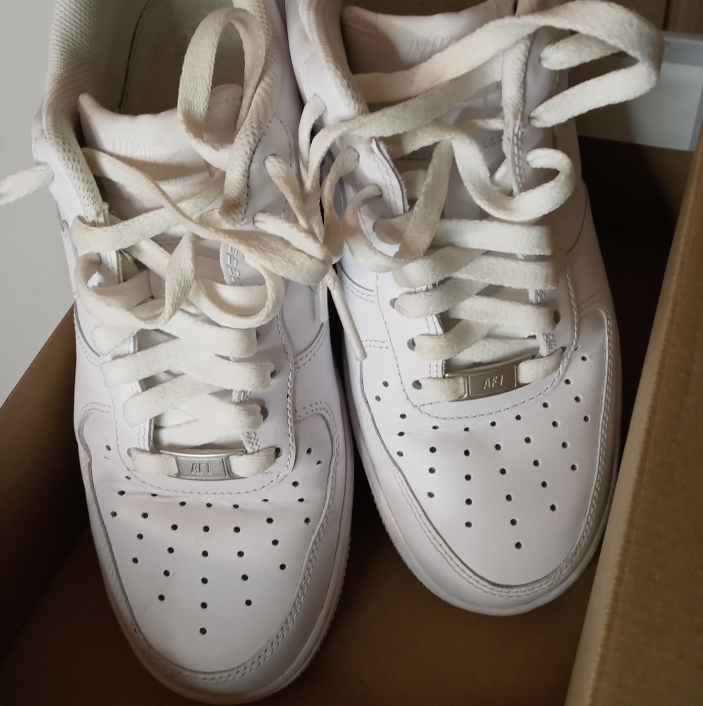 Women's White AireForce Ones